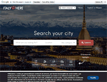 Tablet Screenshot of italywhere.com
